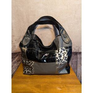 Jac & Annie new faux leather shoulder bag/tote